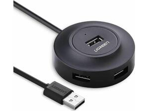 Hub USB 2.0 4-Port UGREEN CR106 Black 20277